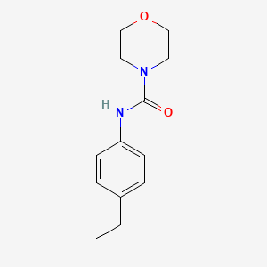 molecular formula C13H18N2O2 B7496220 N-(4-ethylphenyl)morpholine-4-carboxamide 