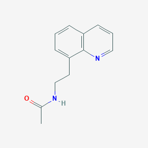 N-(2-quinolin-8-ylethyl)acetamide