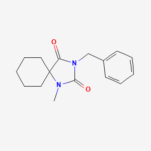 3-Benzyl-1-methyl-1,3-diazaspiro[4.5]decane-2,4-dione