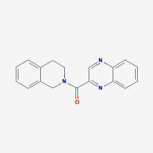 3,4-dihydro-1H-isoquinolin-2-yl(quinoxalin-2-yl)methanone