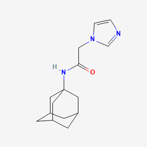 N-(1-adamantyl)-2-imidazol-1-ylacetamide