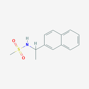 N-(Methylsulfonyl)-1-(2-naphthyl)ethanamine