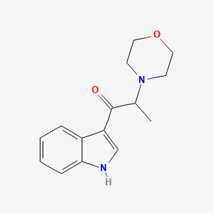 1-(1H-Indol-3-yl)-2-morpholin-4-yl-propan-1-one