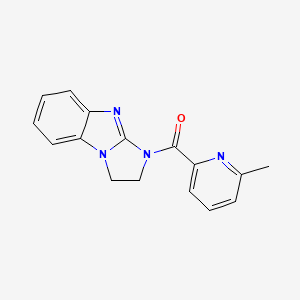 1,2-Dihydroimidazo[1,2-a]benzimidazol-3-yl-(6-methylpyridin-2-yl)methanone