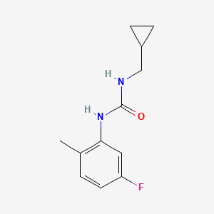 1-(Cyclopropylmethyl)-3-(5-fluoro-2-methylphenyl)urea