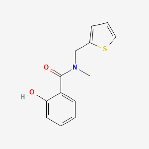 2-hydroxy-N-methyl-N-(thiophen-2-ylmethyl)benzamide