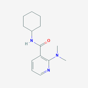 N-cyclohexyl-2-(dimethylamino)nicotinamide