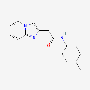 2-imidazo[1,2-a]pyridin-2-yl-N-(4-methylcyclohexyl)acetamide