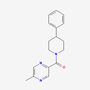 molecular formula C17H19N3O B7499048 (5-Methylpyrazin-2-yl)-(4-phenylpiperidin-1-yl)methanone 