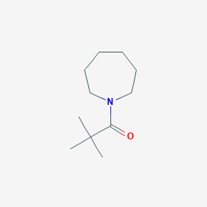 molecular formula C11H21NO B7499827 1-(Azepan-1-yl)-2,2-dimethylpropan-1-one 