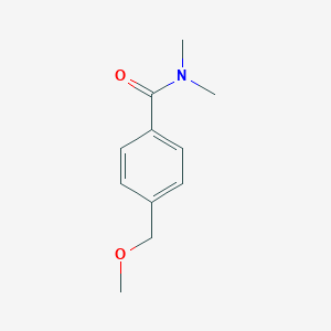 molecular formula C11H15NO2 B7499884 N,N-Dimethyl-4-(methoxymethyl)benzamide 