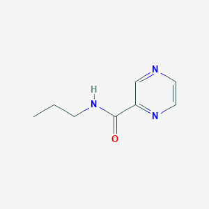 molecular formula C8H11N3O B7499948 N-propylpyrazine-2-carboxamide 