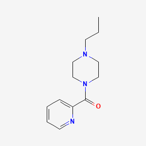 molecular formula C13H19N3O B7500068 (4-Propylpiperazin-1-yl)-pyridin-2-ylmethanone 