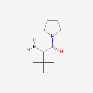 2-Amino-3,3-dimethyl-1-pyrrolidin-1-ylbutan-1-one