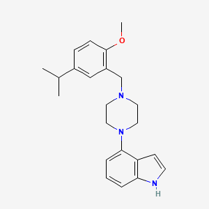 molecular formula C23H29N3O B7500729 5-HT7 agonist 2 