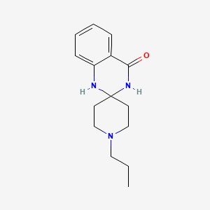 molecular formula C15H21N3O B7500743 1'-Propylspiro[1,3-dihydroquinazoline-2,4'-piperidine]-4-one 