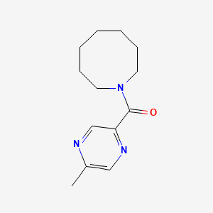 molecular formula C13H19N3O B7500834 Azocan-1-yl-(5-methylpyrazin-2-yl)methanone 