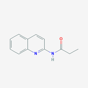 N-(Quinolin-2-YL)propanamide