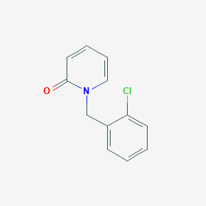 molecular formula C12H10ClNO B7501461 1-(2-Chlorobenzyl)-1,2-dihydropyridine-2-one 