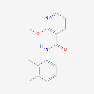 molecular formula C15H16N2O2 B7501686 N-(2,3-dimethylphenyl)-2-methoxypyridine-3-carboxamide 