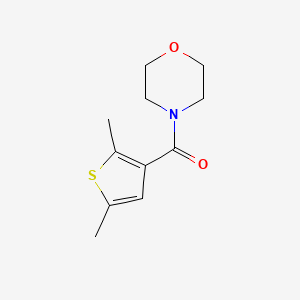 molecular formula C11H15NO2S B7501749 (2,5-Dimethylthiophen-3-yl)-morpholin-4-ylmethanone 