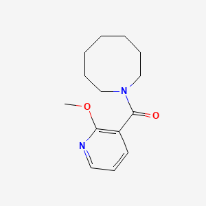 molecular formula C14H20N2O2 B7501787 Azocan-1-yl-(2-methoxypyridin-3-yl)methanone 