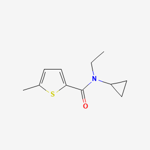 N-cyclopropyl-N-ethyl-5-methylthiophene-2-carboxamide