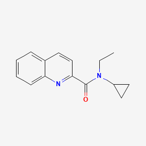 N-cyclopropyl-N-ethylquinoline-2-carboxamide