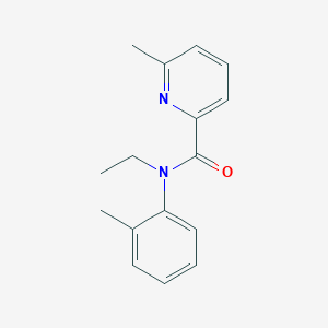 N-ethyl-6-methyl-N-(2-methylphenyl)pyridine-2-carboxamide