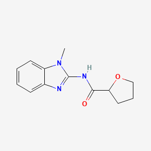 N-(1-methylbenzimidazol-2-yl)oxolane-2-carboxamide