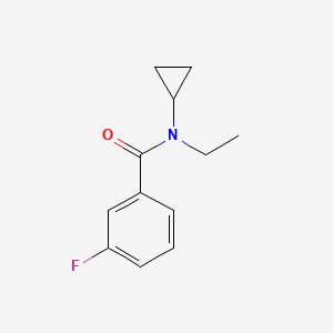 N-cyclopropyl-N-ethyl-3-fluorobenzamide