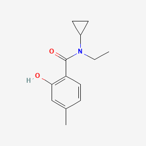 N-cyclopropyl-N-ethyl-2-hydroxy-4-methylbenzamide