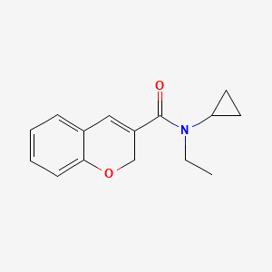 N-cyclopropyl-N-ethyl-2H-chromene-3-carboxamide