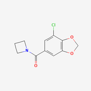 Azetidin-1-yl-(7-chloro-1,3-benzodioxol-5-yl)methanone