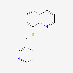 8-(3-Pyridinylmethylthio)quinoline