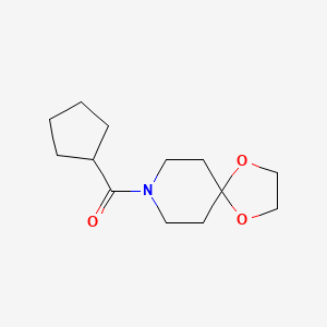 Cyclopentyl(1,4-dioxa-8-azaspiro[4.5]decan-8-yl)methanone