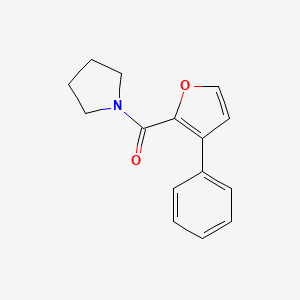 (3-Phenylfuran-2-yl)-pyrrolidin-1-ylmethanone