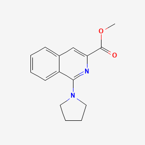 Methyl 1-pyrrolidin-1-ylisoquinoline-3-carboxylate