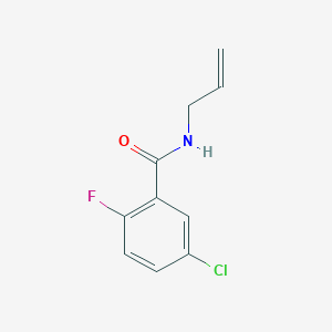 5-chloro-2-fluoro-N-prop-2-enylbenzamide