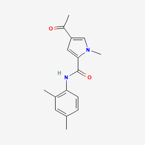 4-acetyl-N-(2,4-dimethylphenyl)-1-methylpyrrole-2-carboxamide