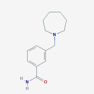 3-(Azepan-1-ylmethyl)benzamide