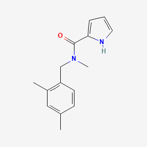 N-[(2,4-dimethylphenyl)methyl]-N-methyl-1H-pyrrole-2-carboxamide