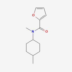 N-methyl-N-(4-methylcyclohexyl)furan-2-carboxamide