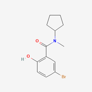 5-bromo-N-cyclopentyl-2-hydroxy-N-methylbenzamide