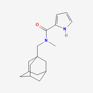 N-(1-adamantylmethyl)-N-methyl-1H-pyrrole-2-carboxamide