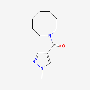 Azocan-1-yl-(1-methylpyrazol-4-yl)methanone