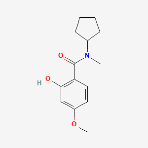 N-cyclopentyl-2-hydroxy-4-methoxy-N-methylbenzamide