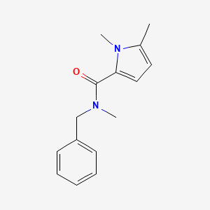 N-benzyl-N,1,5-trimethylpyrrole-2-carboxamide