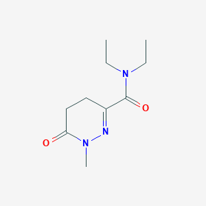 N,N-diethyl-1-methyl-6-oxo-4,5-dihydropyridazine-3-carboxamide