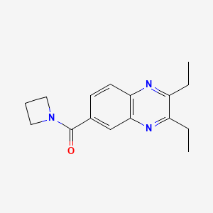 Azetidin-1-yl-(2,3-diethylquinoxalin-6-yl)methanone